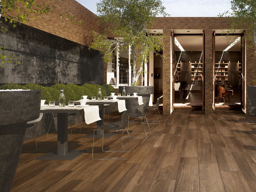 Castelvetro Wood look Aequa tegels