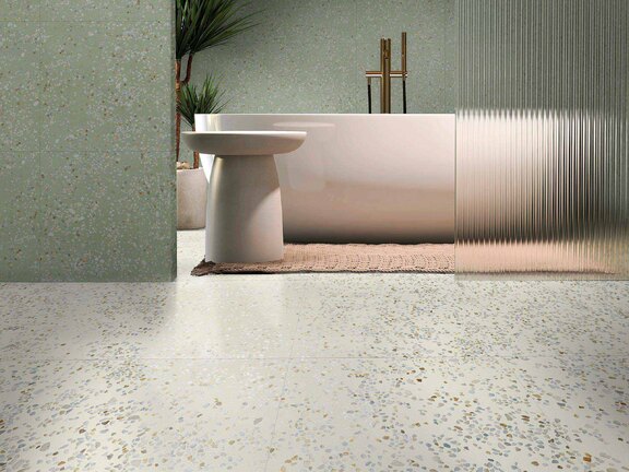 Terrazzolook tegels 